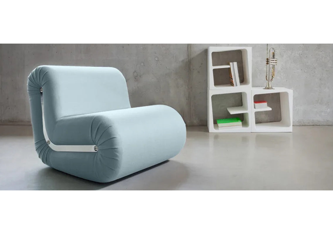 Boomerang: From Armchair To Sofa Plus Back Pocket Storage