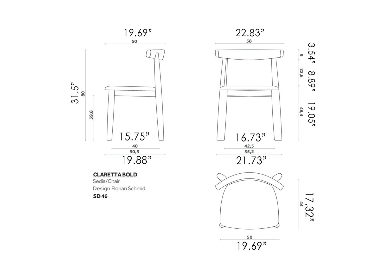 Claretta Chair Bold