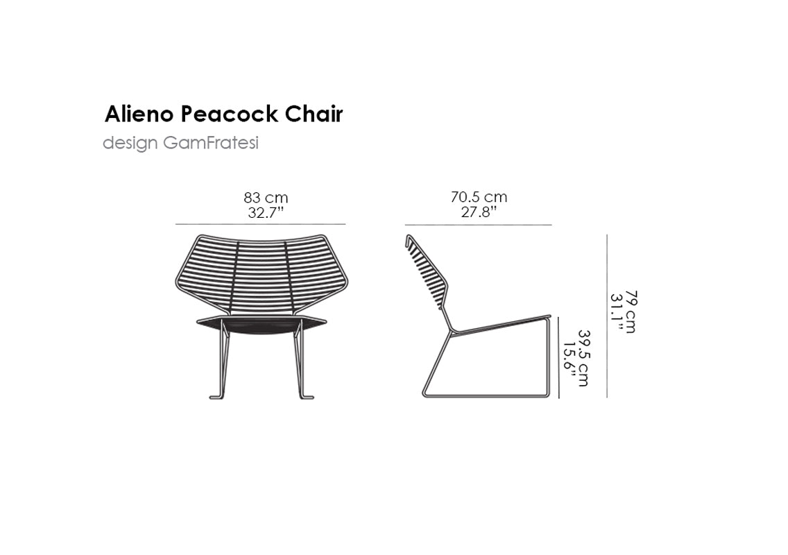 Alieno Peacock Chair