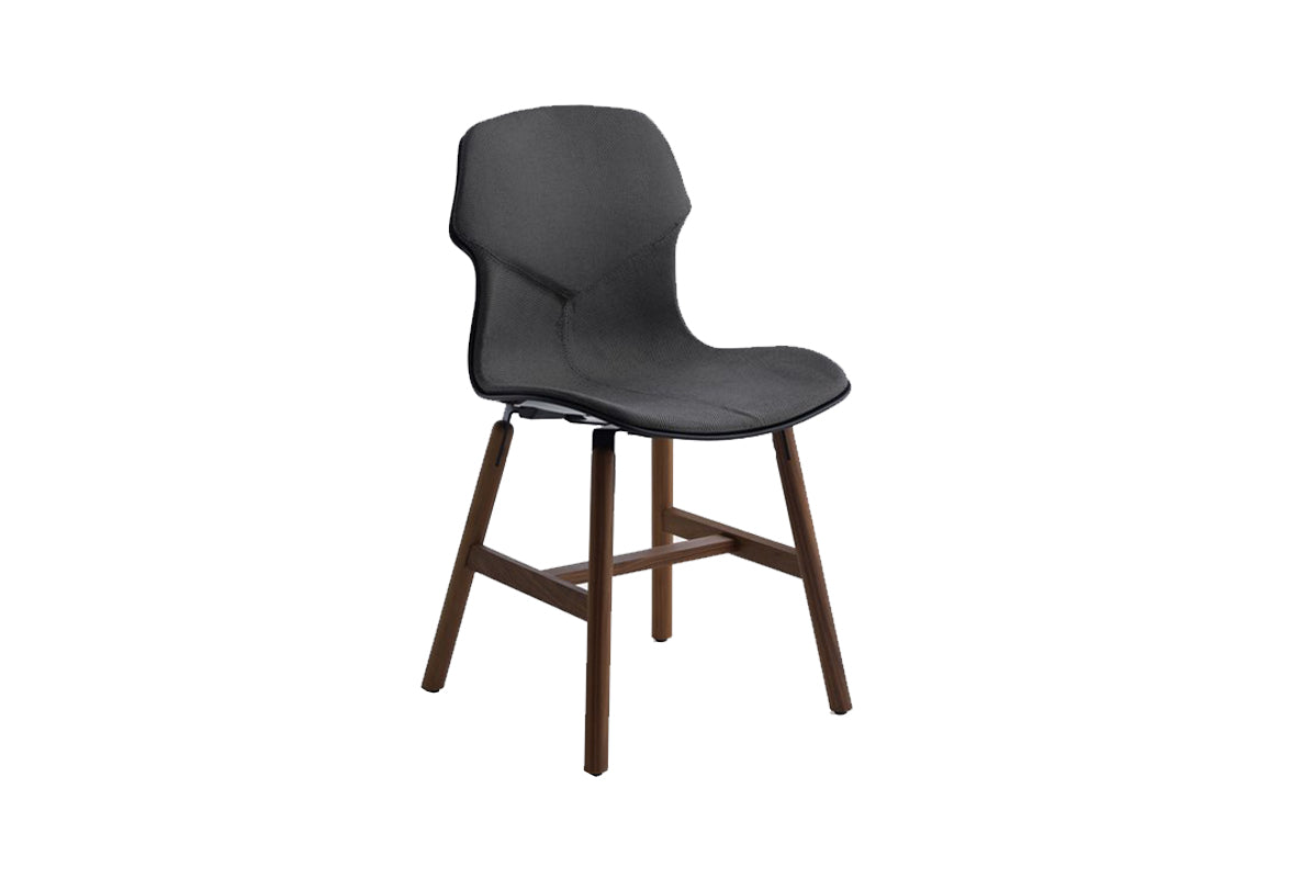 Stereo Wood Padded Front Chair