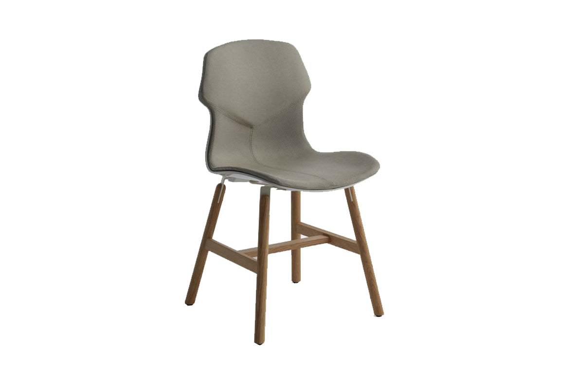 Stereo Wood Padded Front Chair