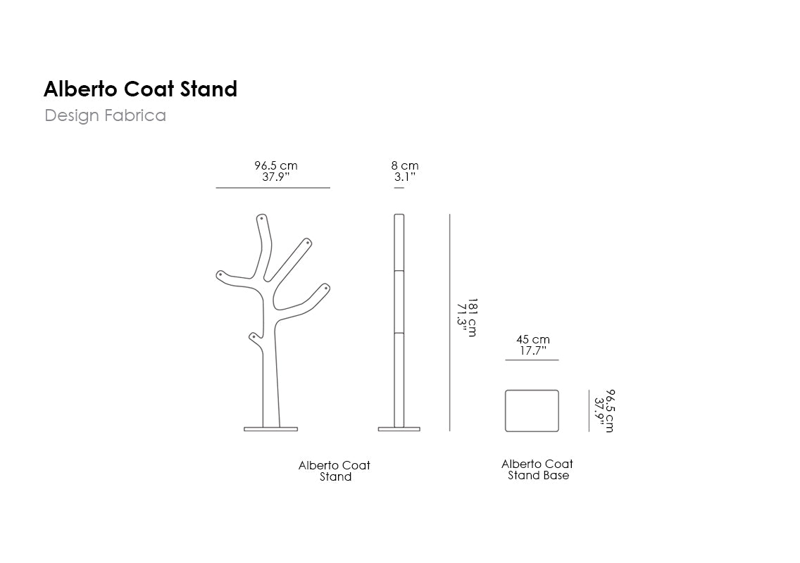 Alberto Coat Stand