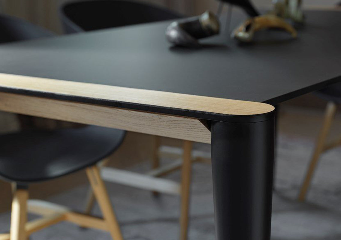 Bolero Rectangular Fenix Fixed Dining Table
