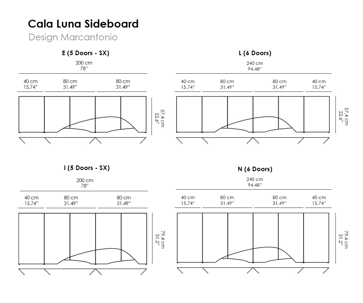 Cala Luna Sideboard