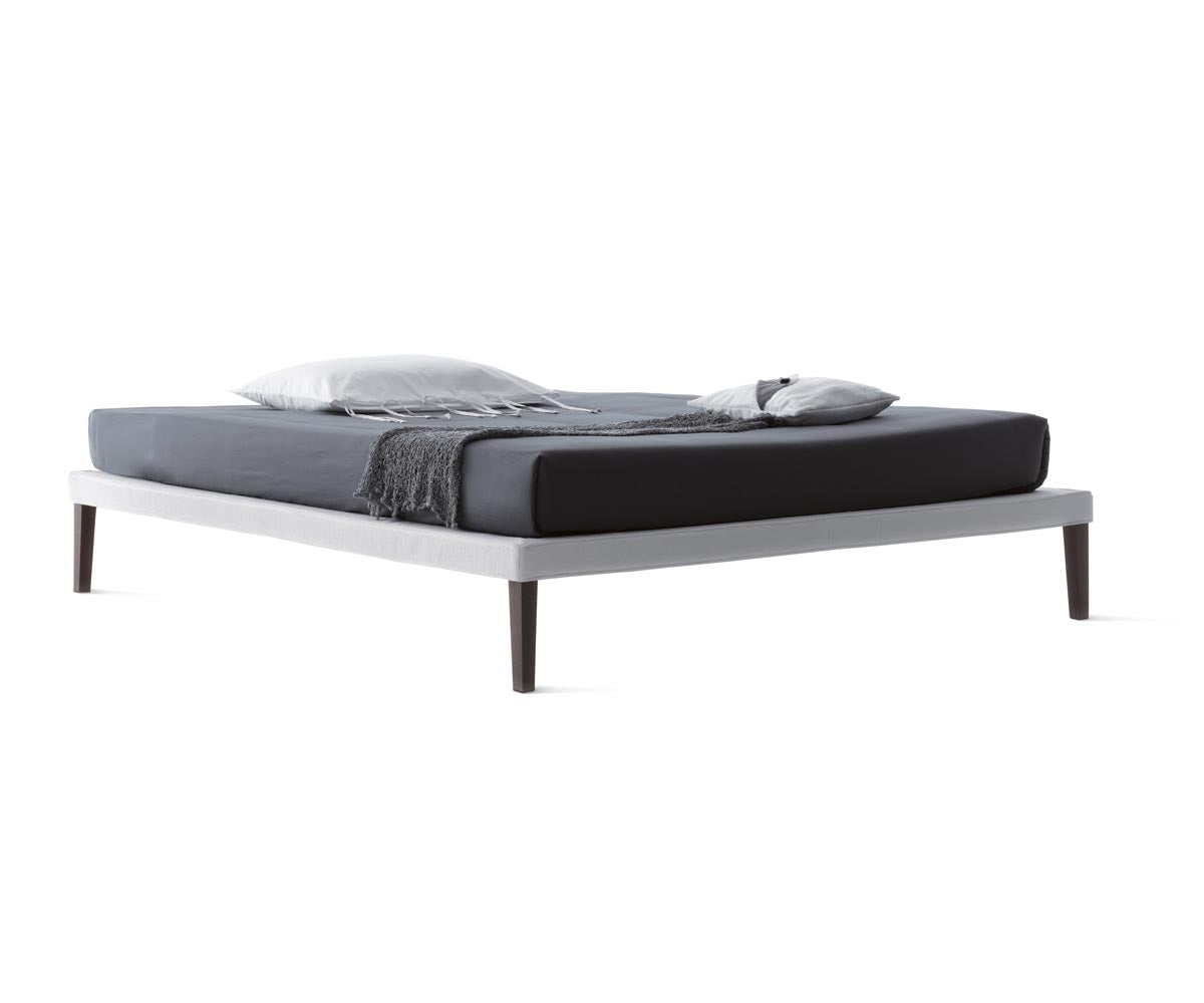 Sommier Ebridi Wood Bed. Removable Cover.
