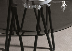 Meduse Glass Round Dining Table