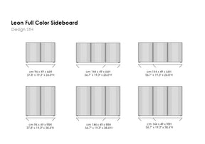 Leon Full Color Sideboard