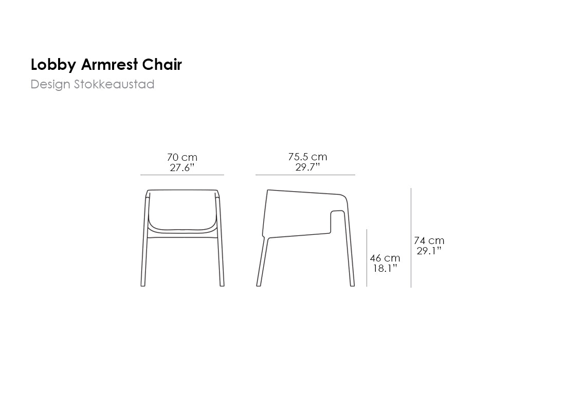 Lobby Armrest Chair