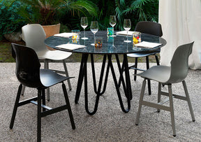 Meduse Marble Round Dining Table