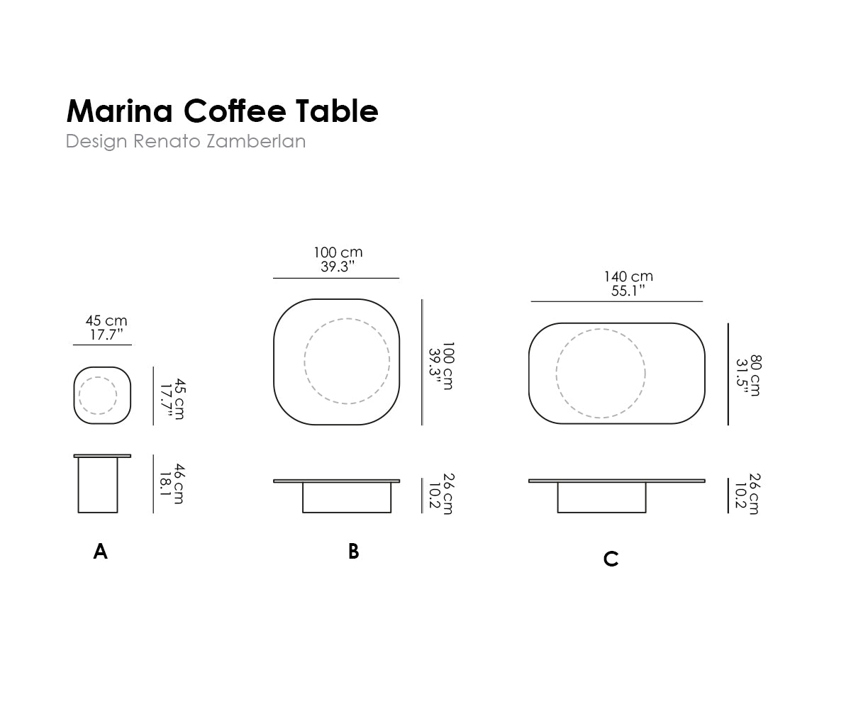 Marina Coffee Table