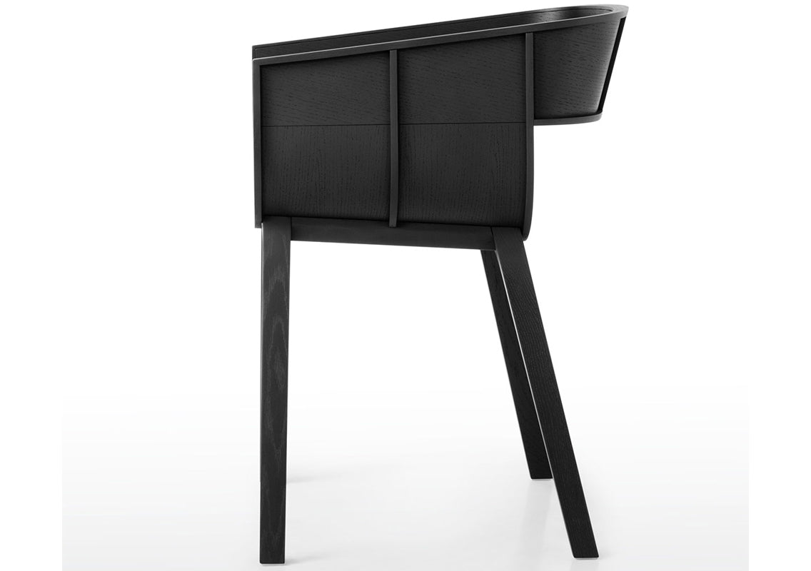 Maritime Wood Armrest Chair