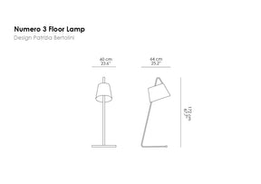 Numero 3 Floor Lamp