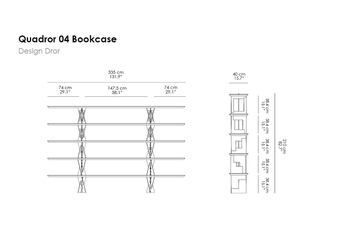 Quadror 04 Bookcase