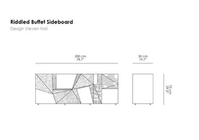 Riddled Buffet Sideboard