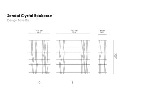 Sendai Crystal Bookcase