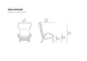 Soho High-Back Armchair