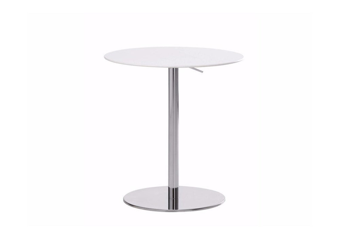 T2 Bistrot Round Table With Adjustable Height