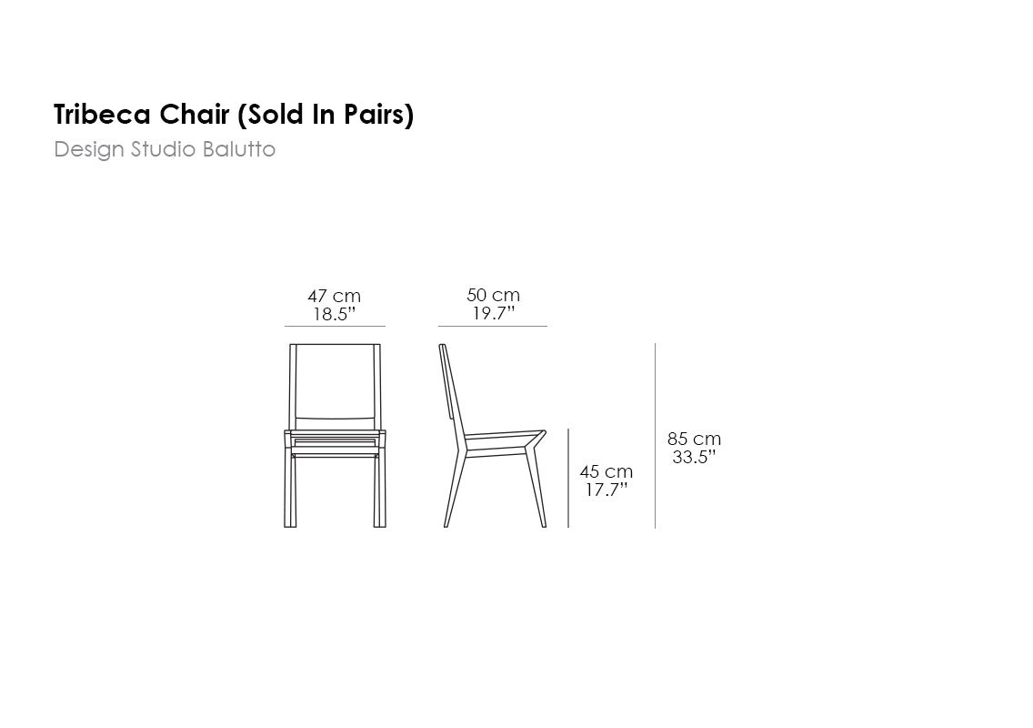 Tribeca Chair (Sold In Pairs)