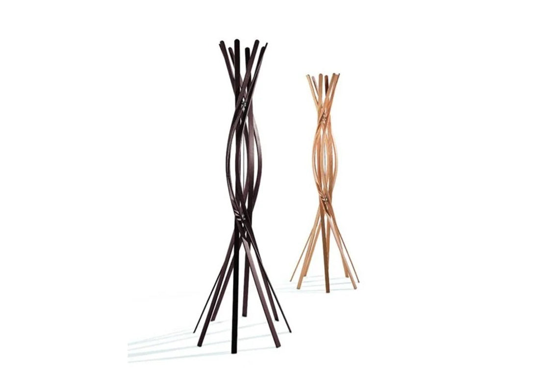 Twist Beech Coat Stand