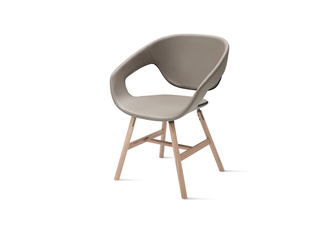 Vad Wood Upholstered Chair