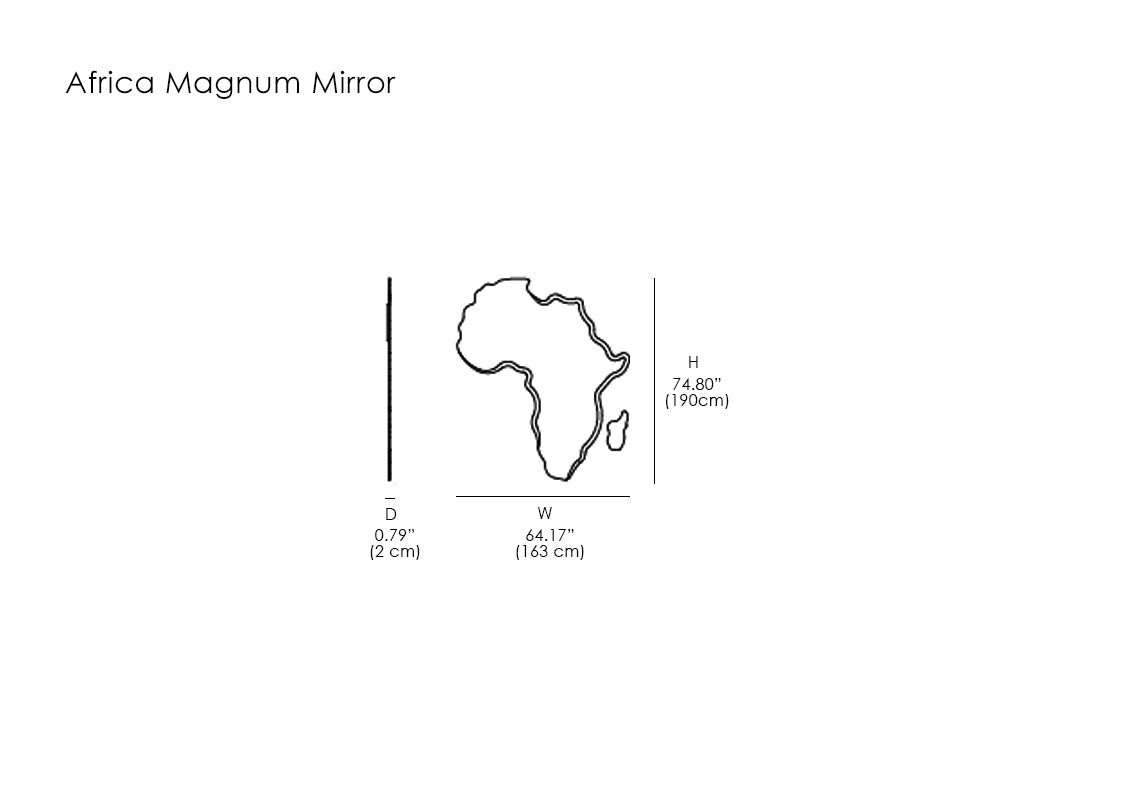 Africa Magnum Wall Mirror