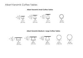 Albert Keramik Coffee Tables