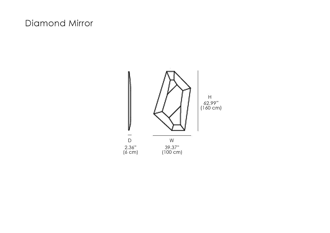 Diamond Wall Mirror