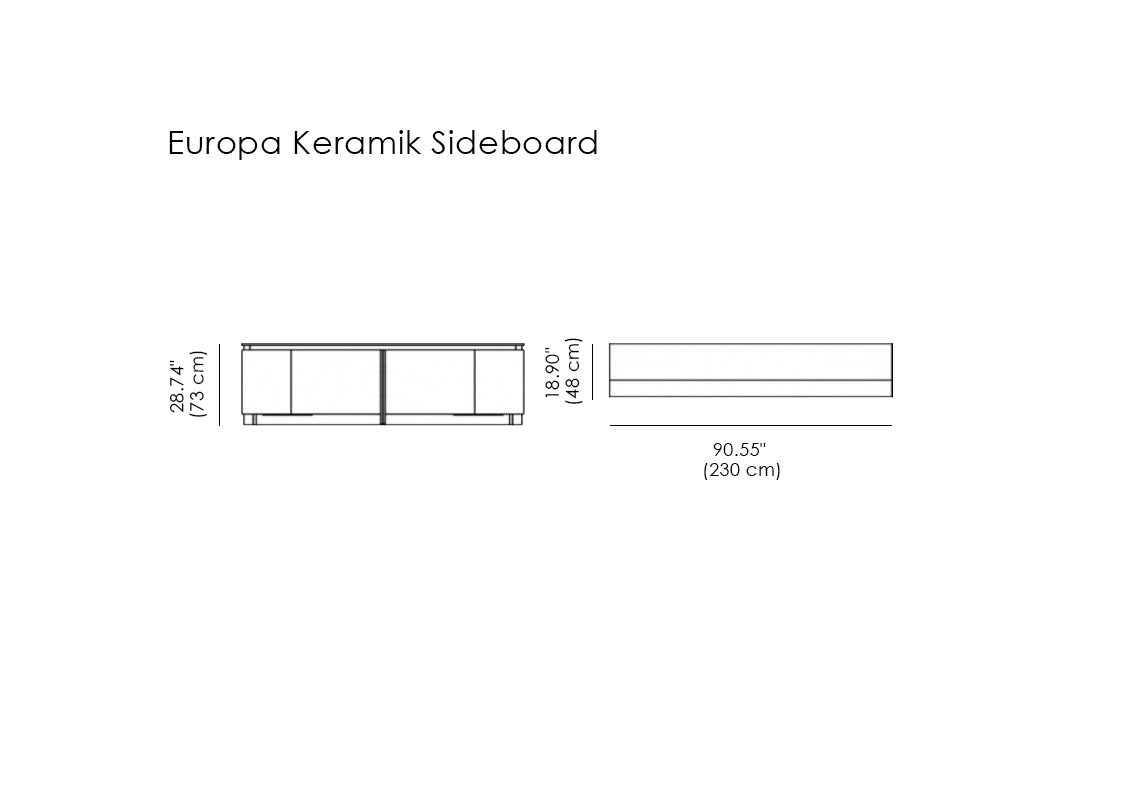 Europa Keramik Sideboard
