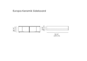 Europa Keramik Sideboard