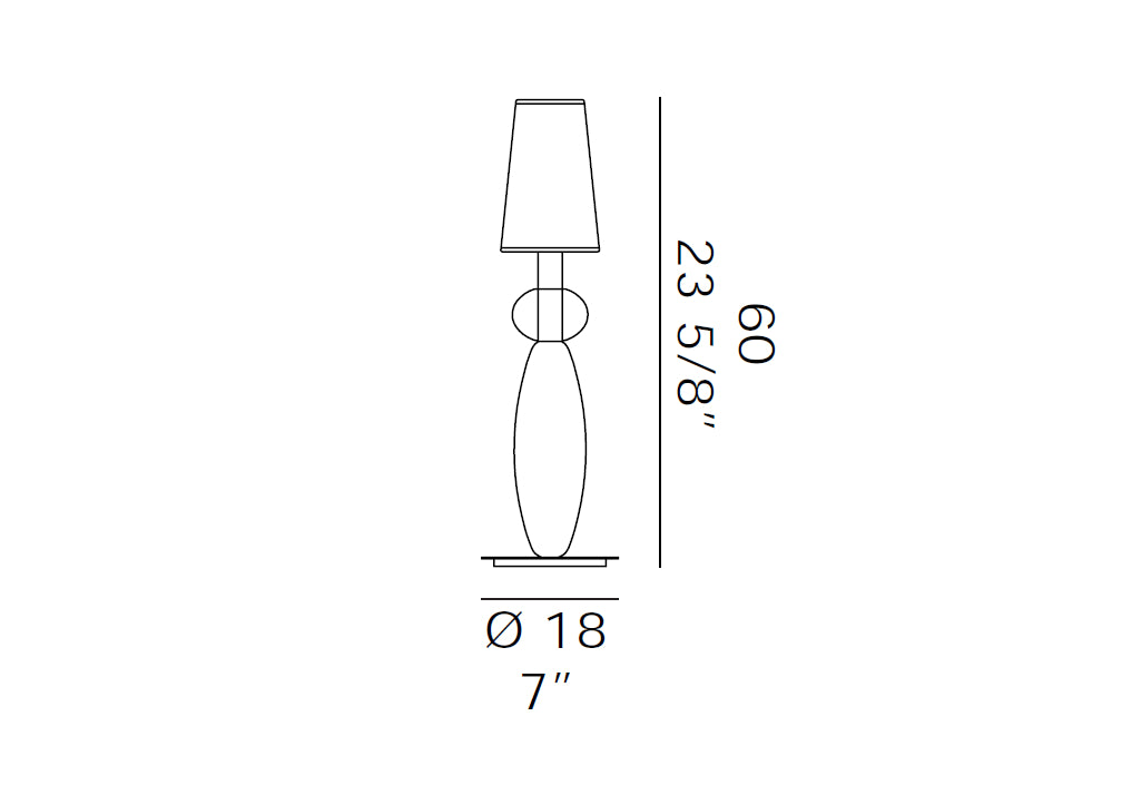 Mademoiselle Table Lamp