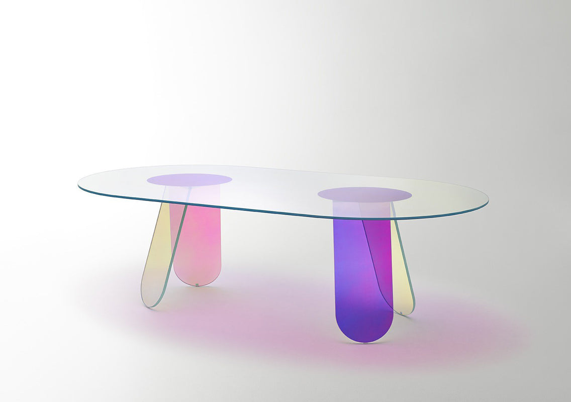 Shimmer Oval Dining Table