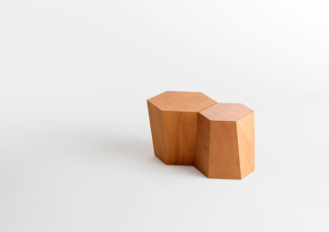 Hexagon Side Tables / Stools