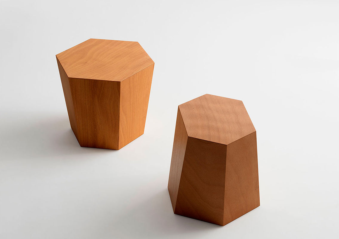 Hexagon Side Tables / Stools