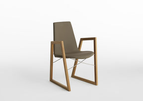 Ray Sled Base Chair With Armrests