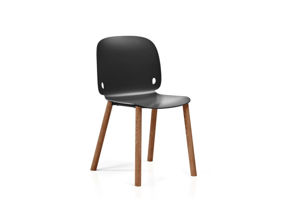 Intro Chair with Wood Legs