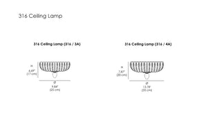316 Ceiling Lamp