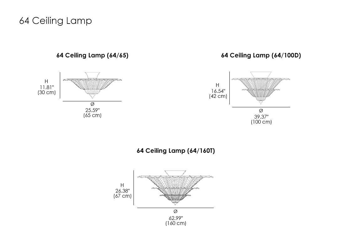 64 Ceiling Lamp