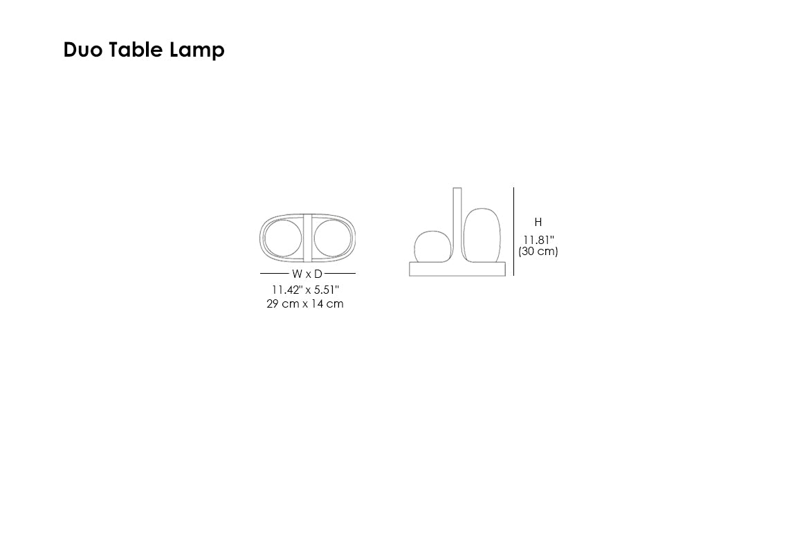 Duo Table Lamp