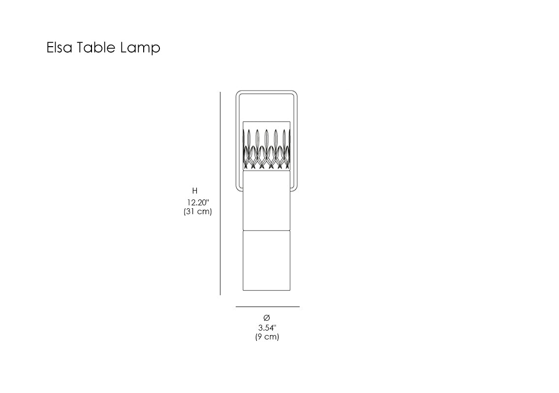 Elsa Table Lamp