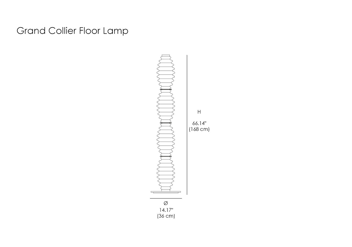 Grand Collier Floor Lamp