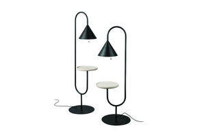 Ozz Floor Lamp & Side Table