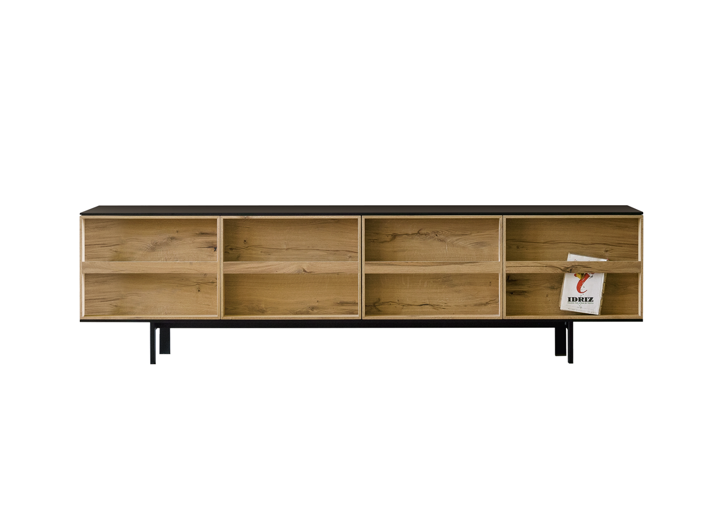 Ramblas Sideboard With Door Bookcase, Integrated Vase & Air Purifier