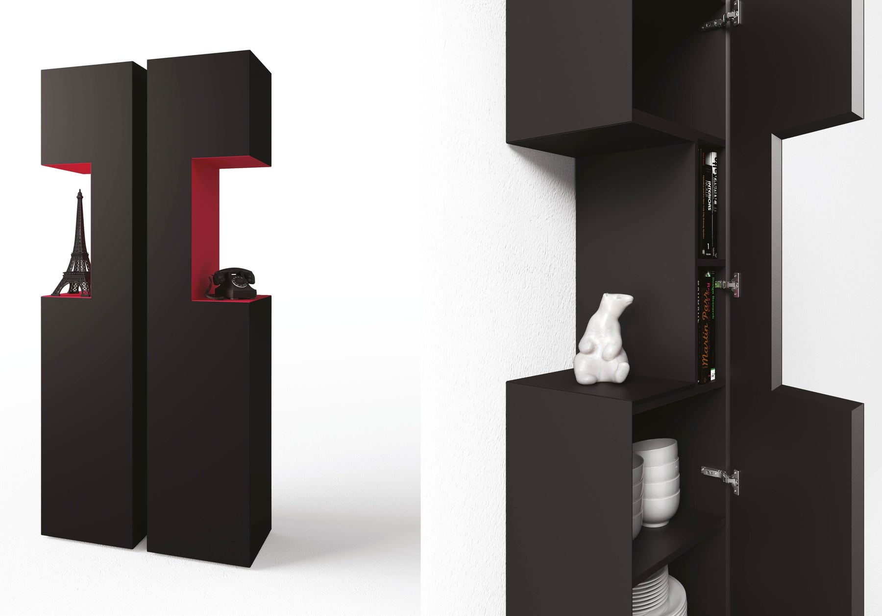 Rebus Column Container / Storage Cabinet