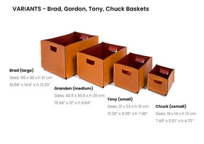 Brad, Gordon, Tony, Chuck Baskets