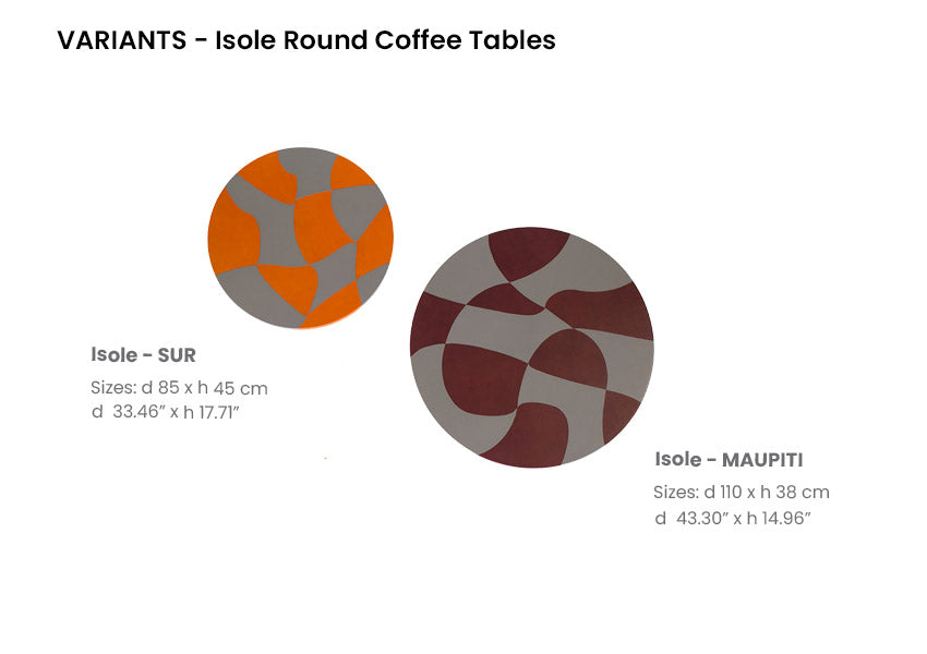 Isole Round Coffee Tables