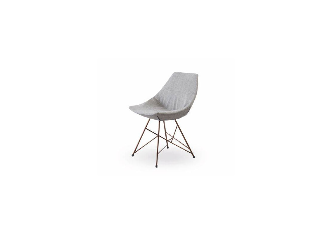 Gamma Padded Chair With Pylon Base
