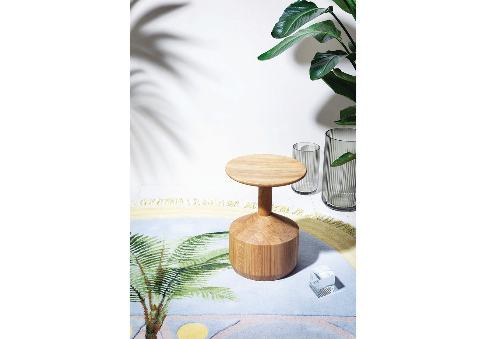 Pezzo Side Table / Stool