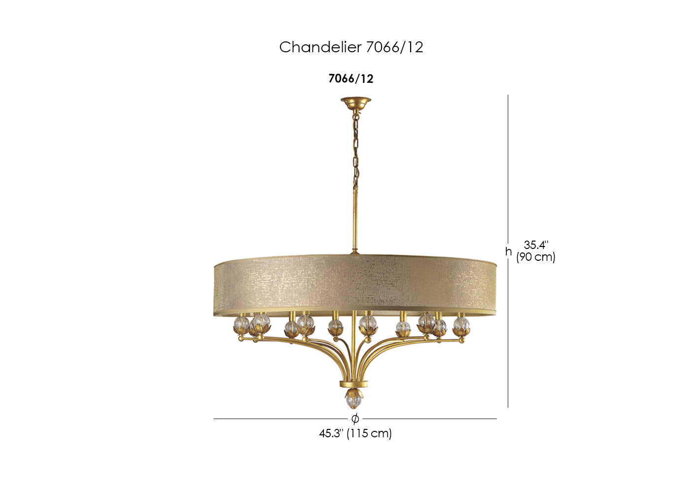 Chandelier 7066/12