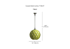 Suspended Lamp 7186/V