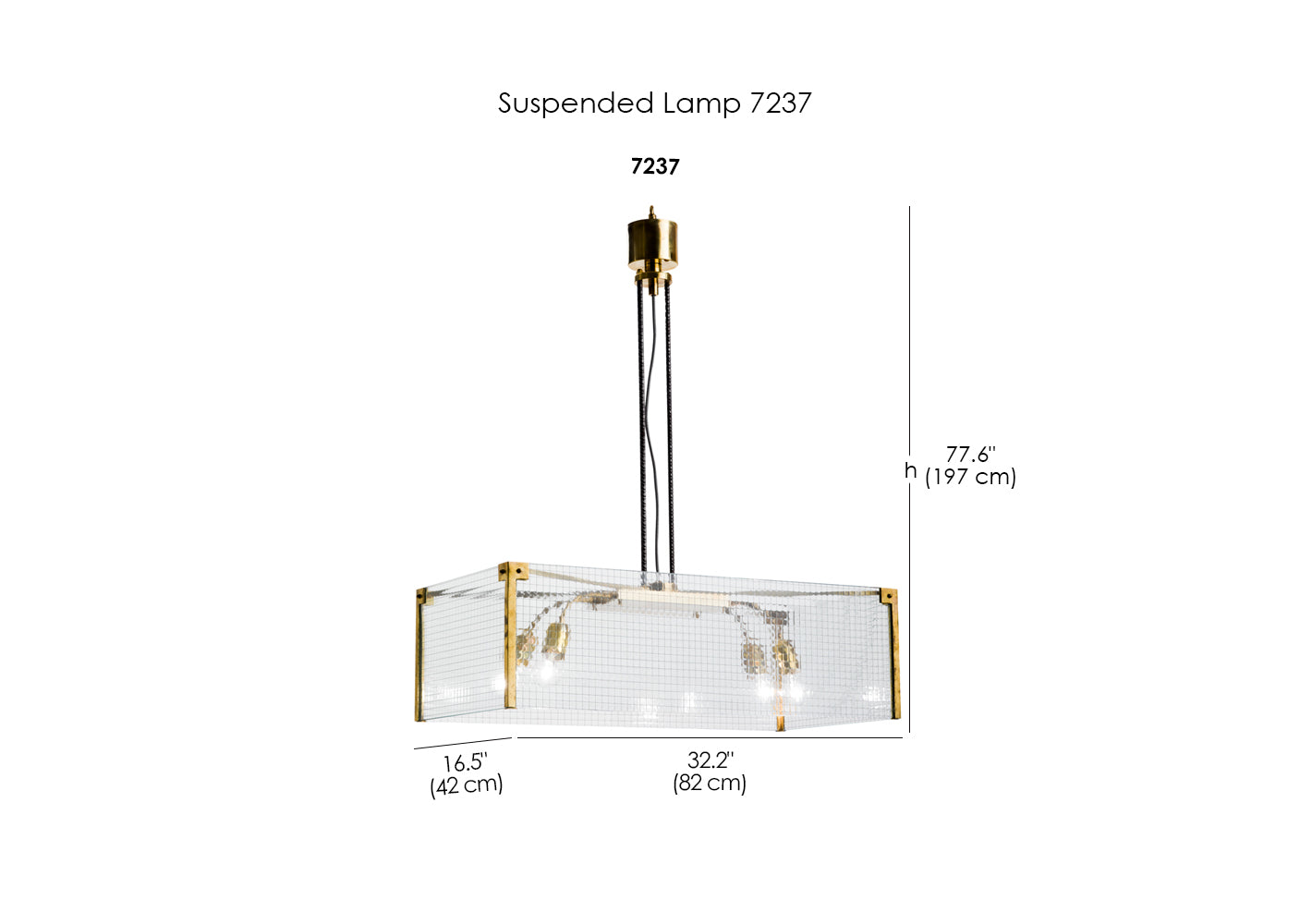 Suspended Lamp 7237